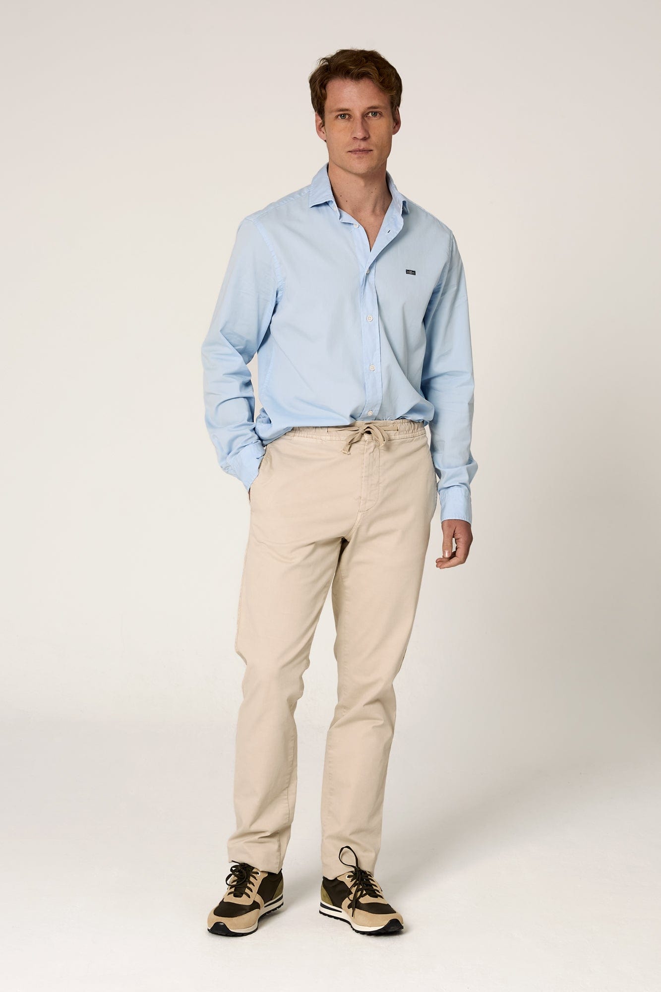 The Chino Jogger Beige Seimeira-2