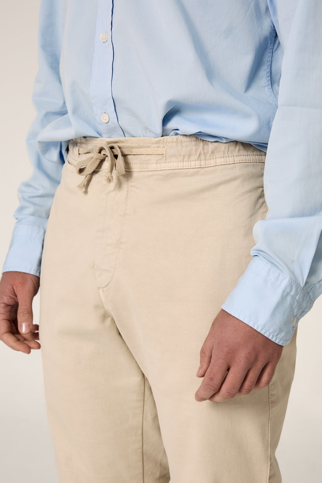 The Chino Jogger Beige Seimeira-3