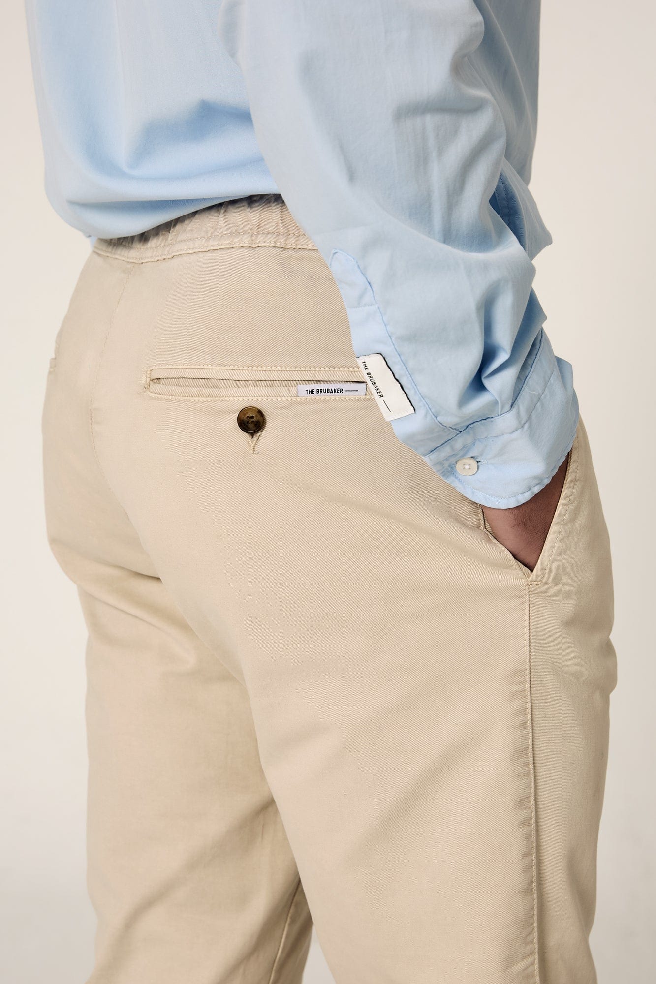 The Chino Jogger Beige Seimeira-zoom-4