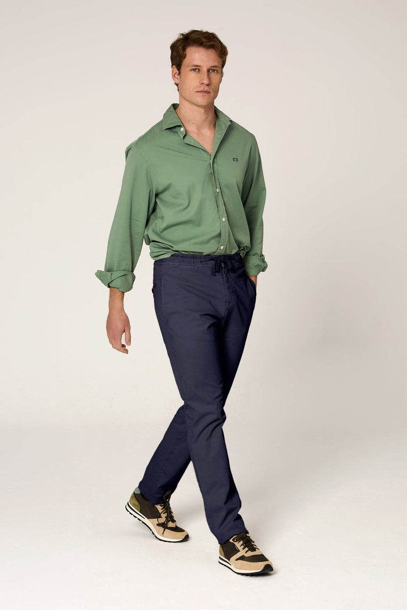 The Chino Jogger Azul Marino-zoom-