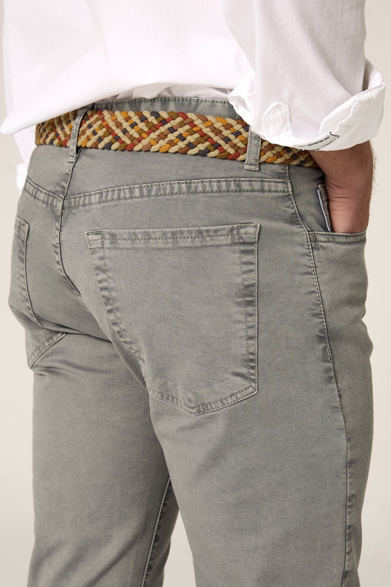 The 5 Pocket Gris y Azul-3