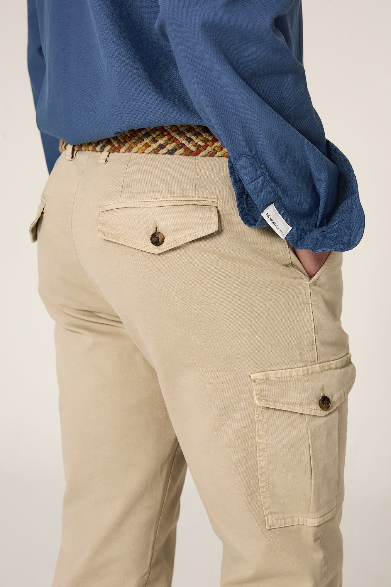 The Chino Cargo Beige Seimeira-2