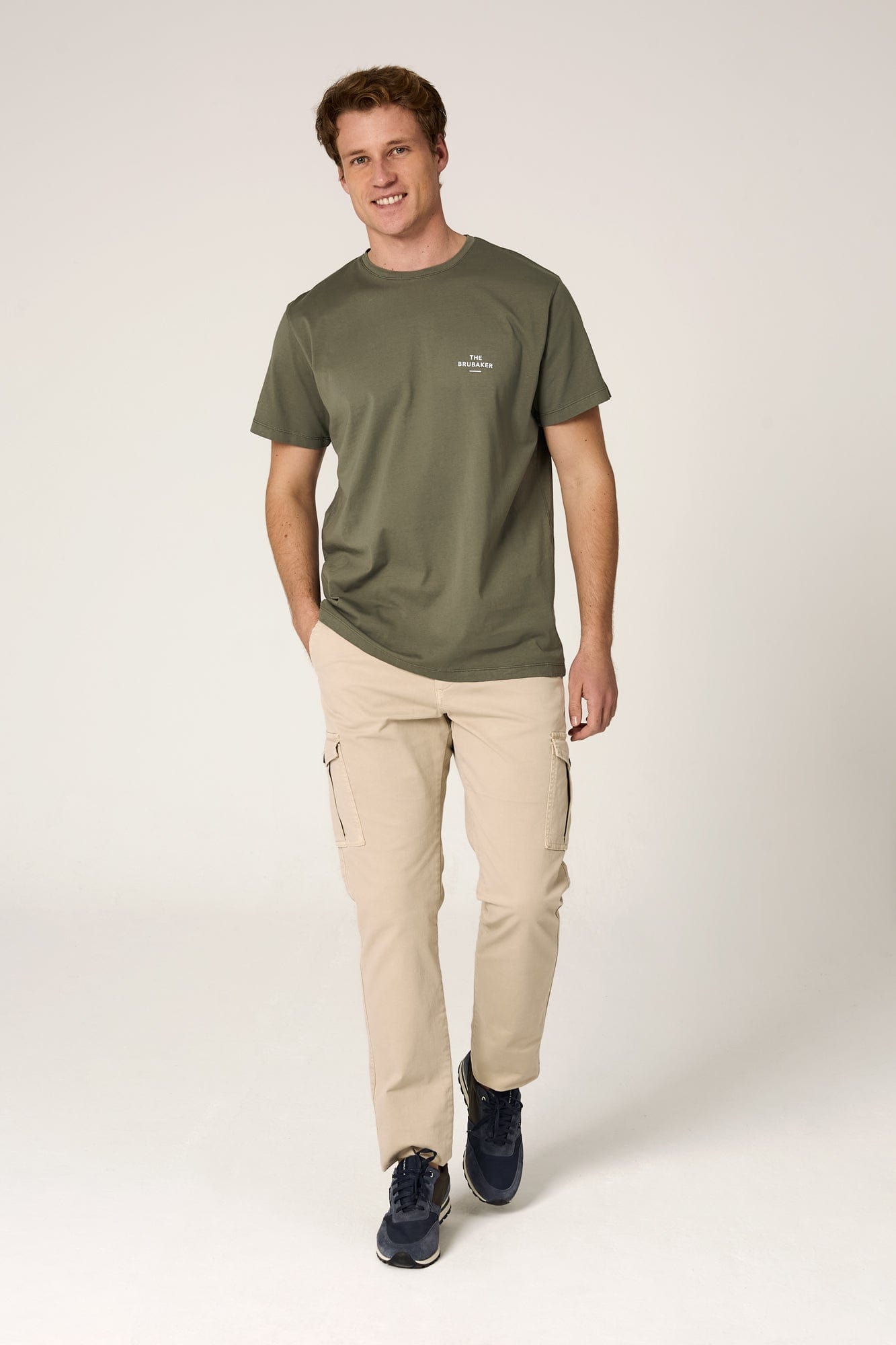 The Cotton T Shirt Verde Khaki-1