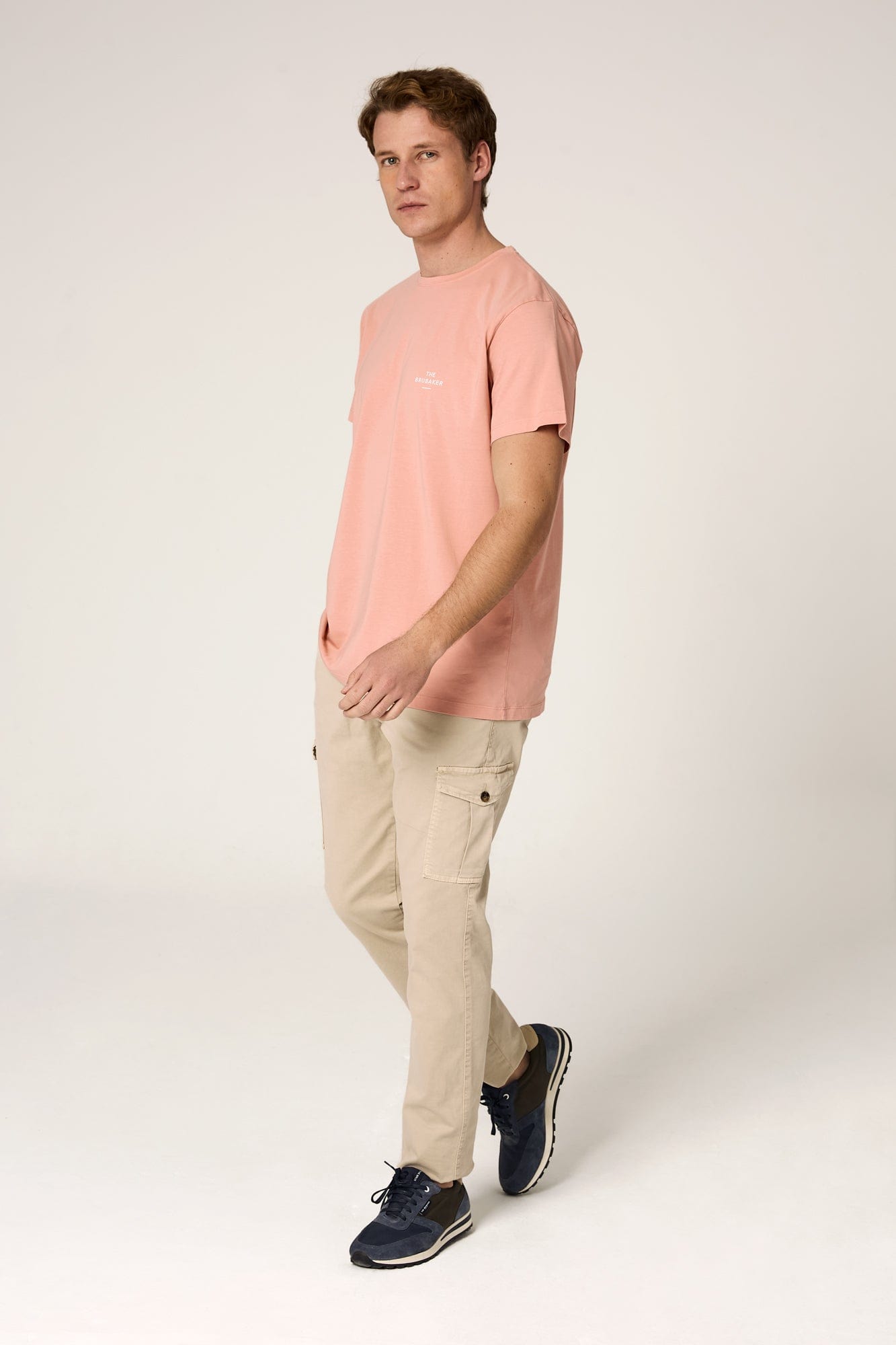 The Cotton T Shirt  Rosa Salmon-zoom-3