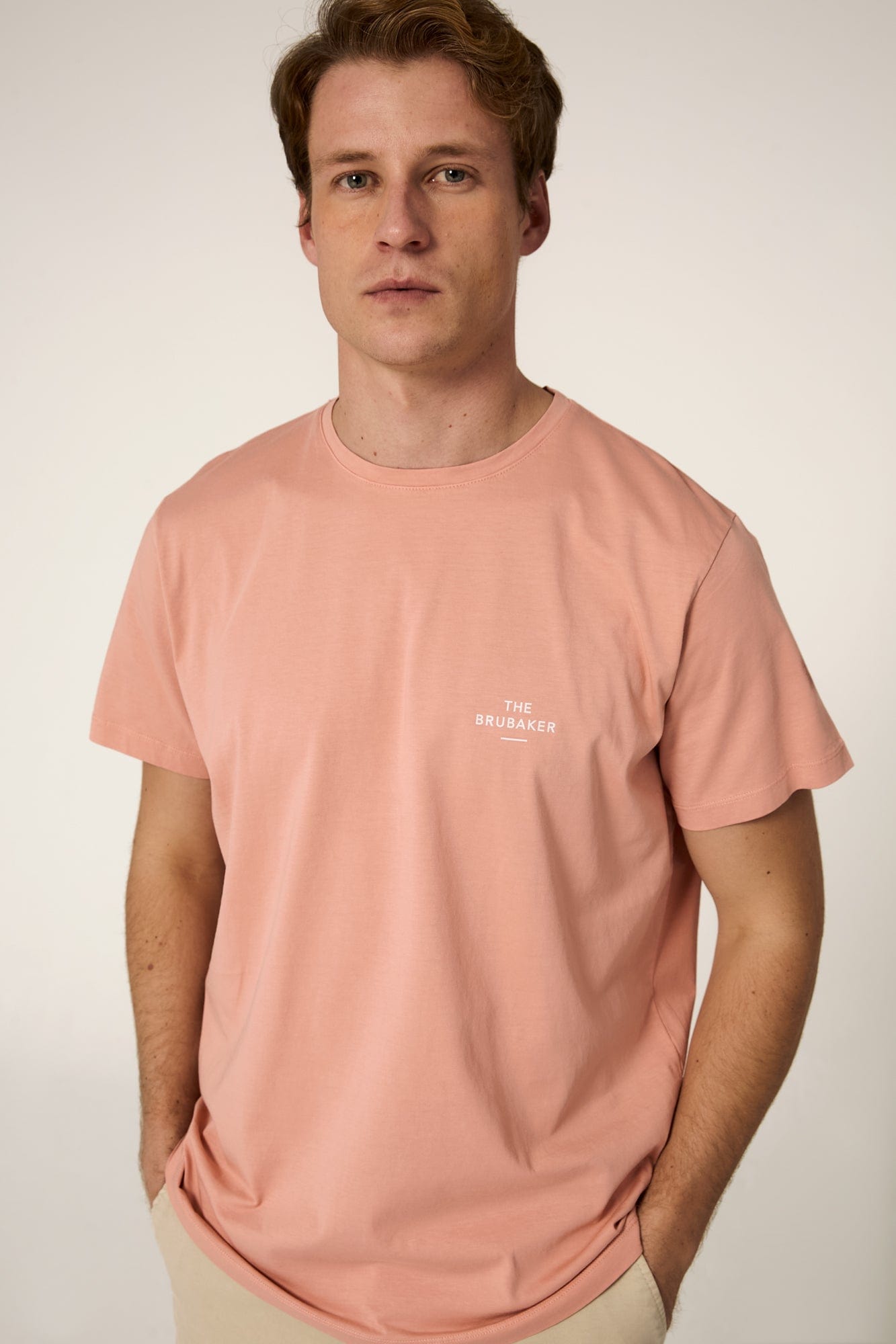 The Cotton T Shirt  Rosa Salmon-2