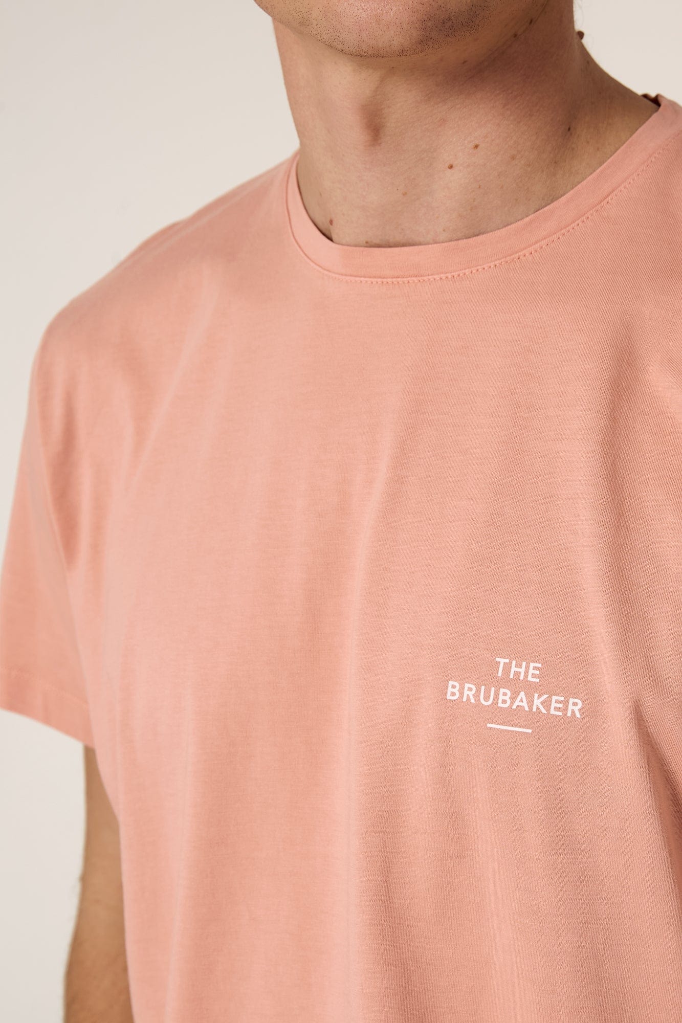 The Cotton T Shirt  Rosa Salmon-4