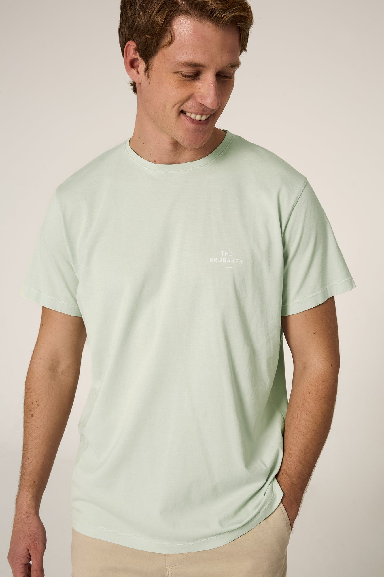 The Cotton T Shirt  Verde Usgo-zoom-3