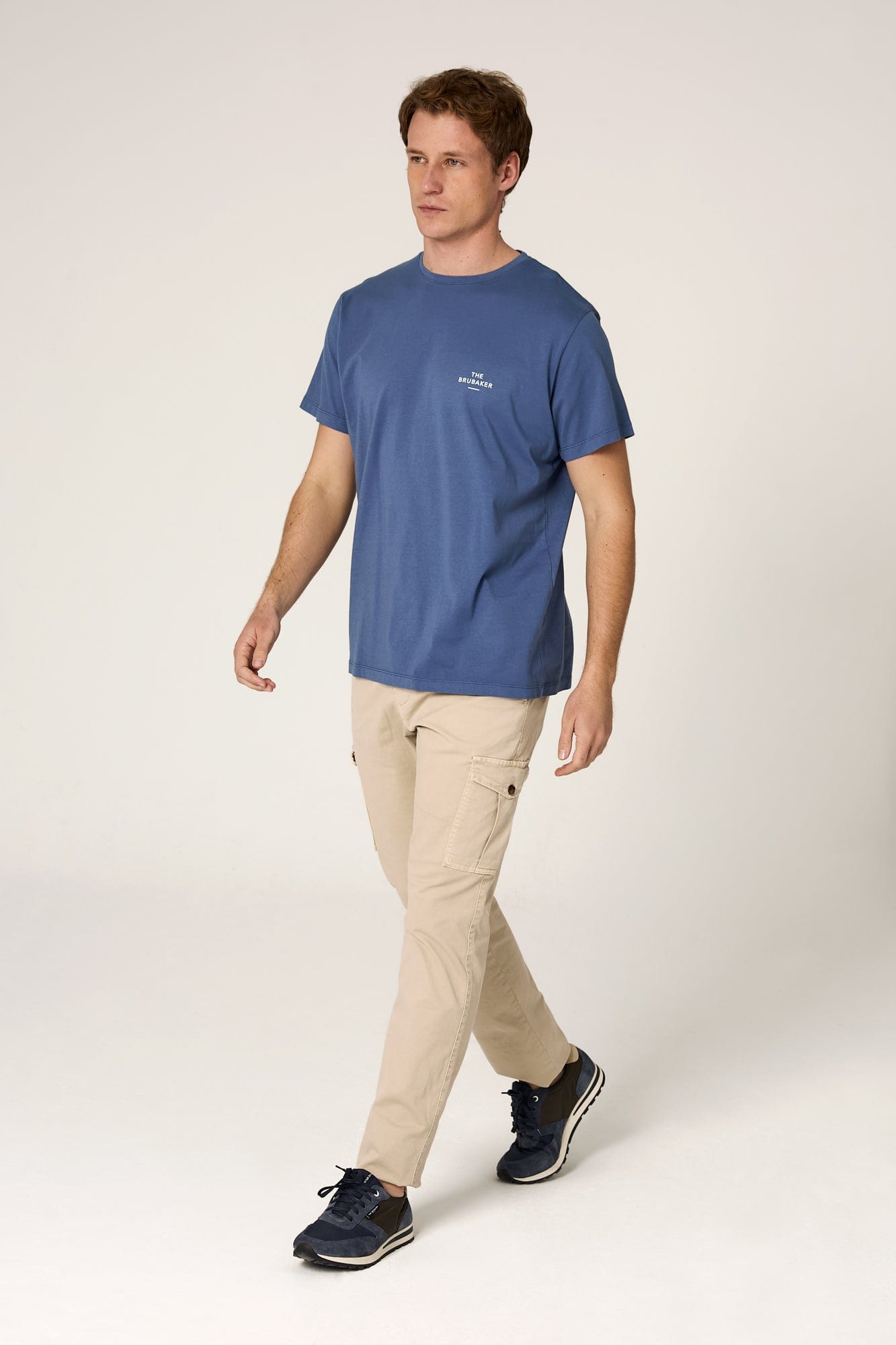 The Cotton T Shirt Azul Tabarca