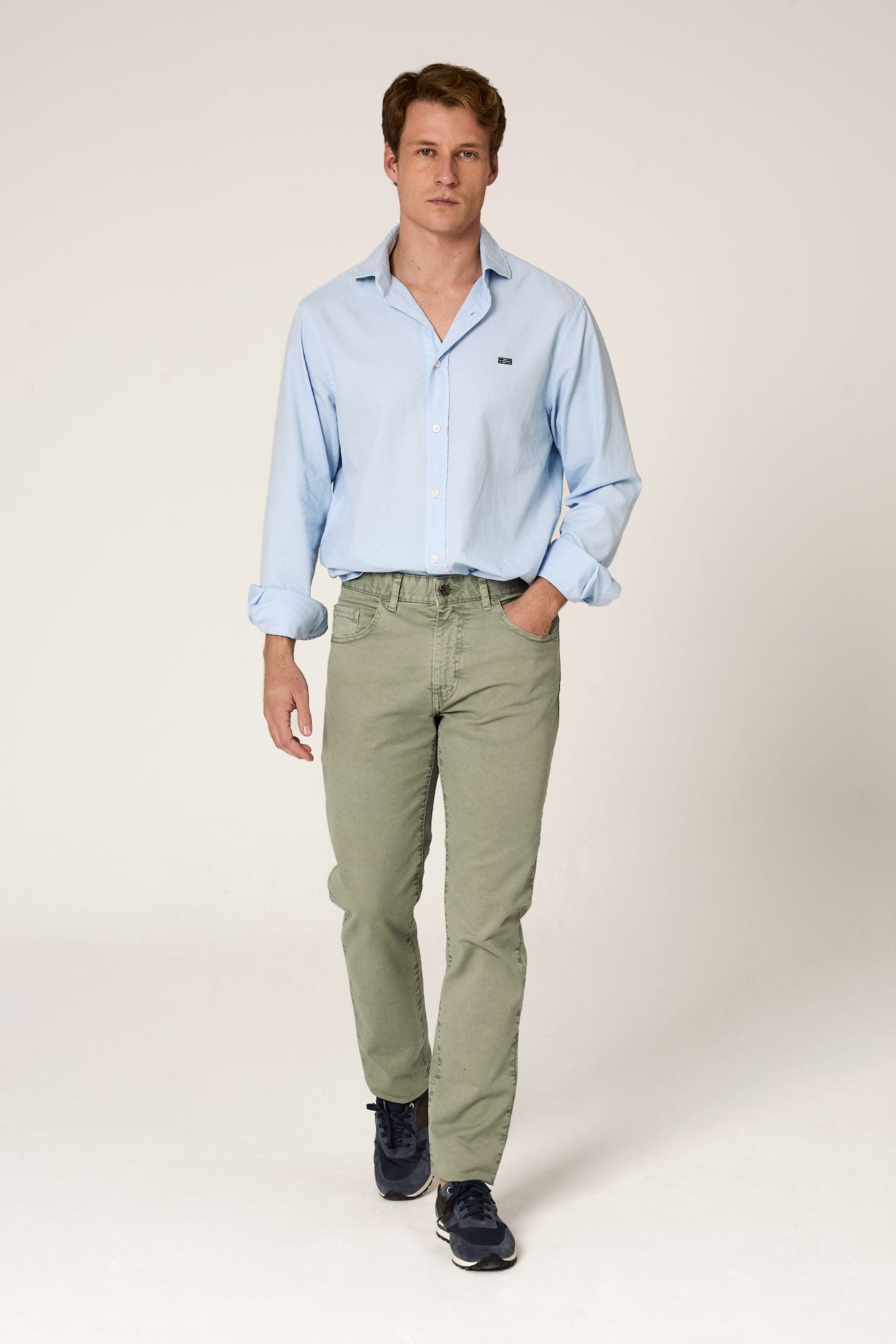 The 5 Pocket Verde Navarra