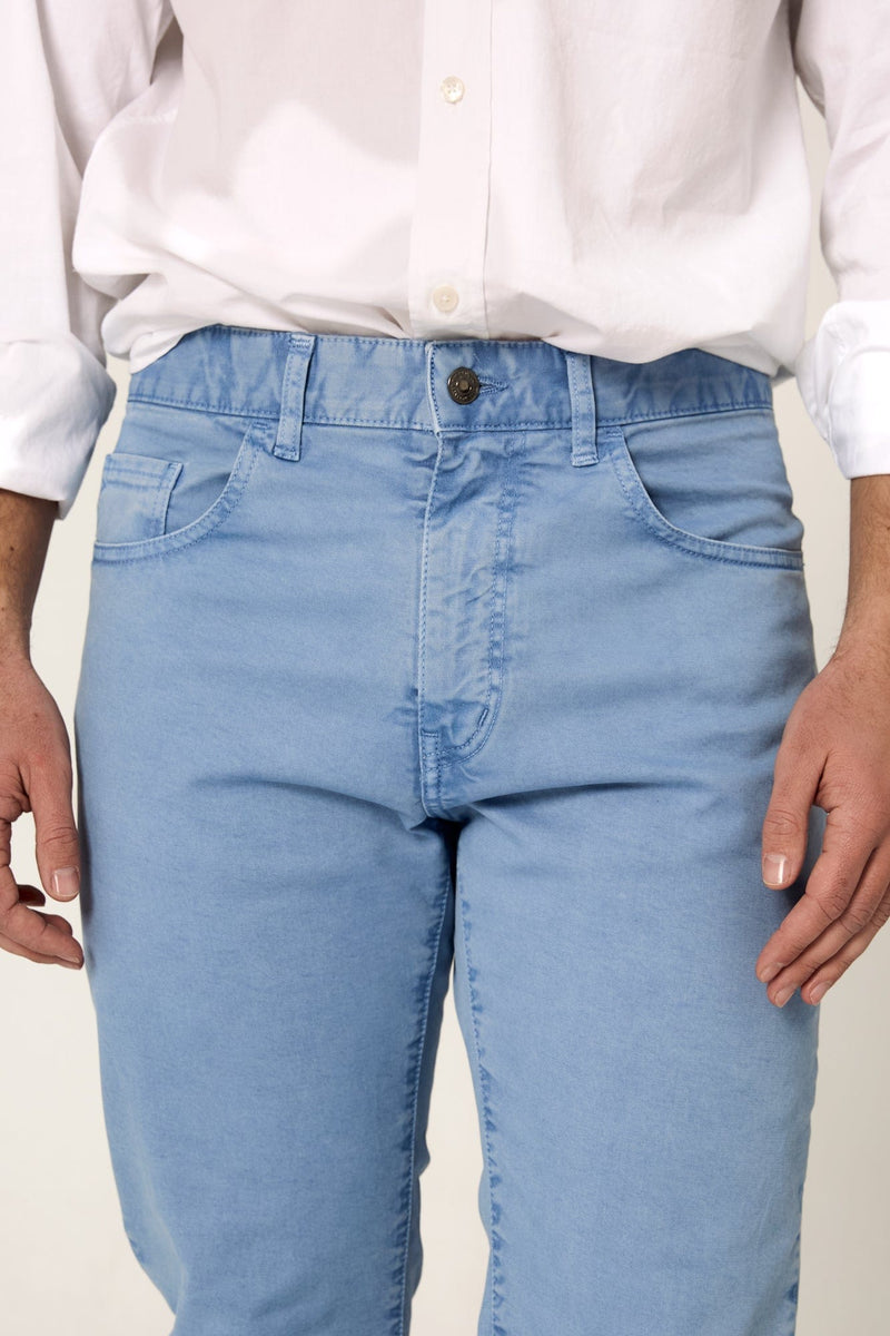 The 5 Pocket  Azul Calella-zoom-