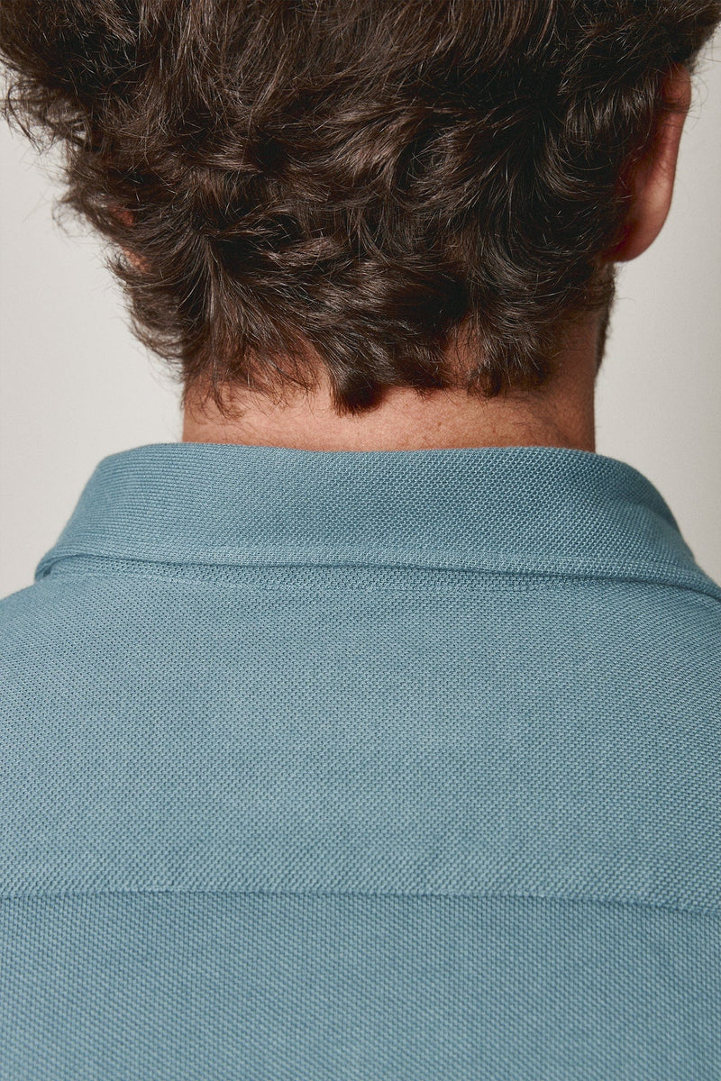 The Cotton Polera Azul Covas-zoom-