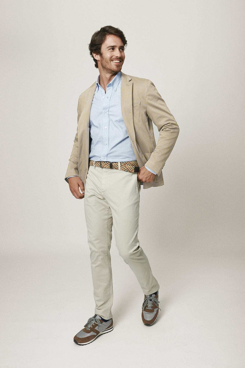The Blazer Grainy Beige Seimeira-zoom-