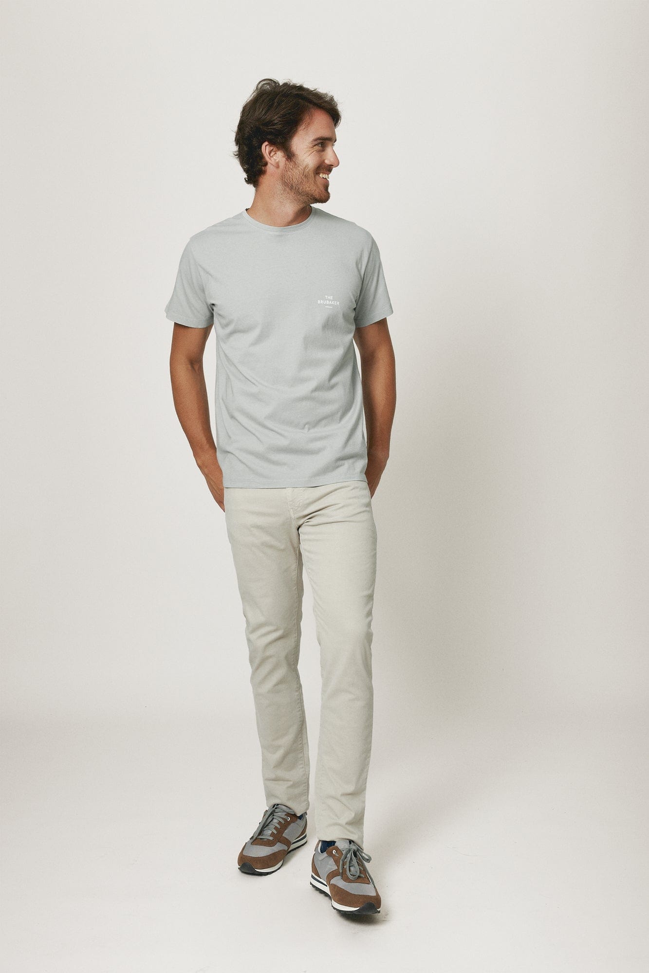 The Cotton T Shirt Gris Lugo-1