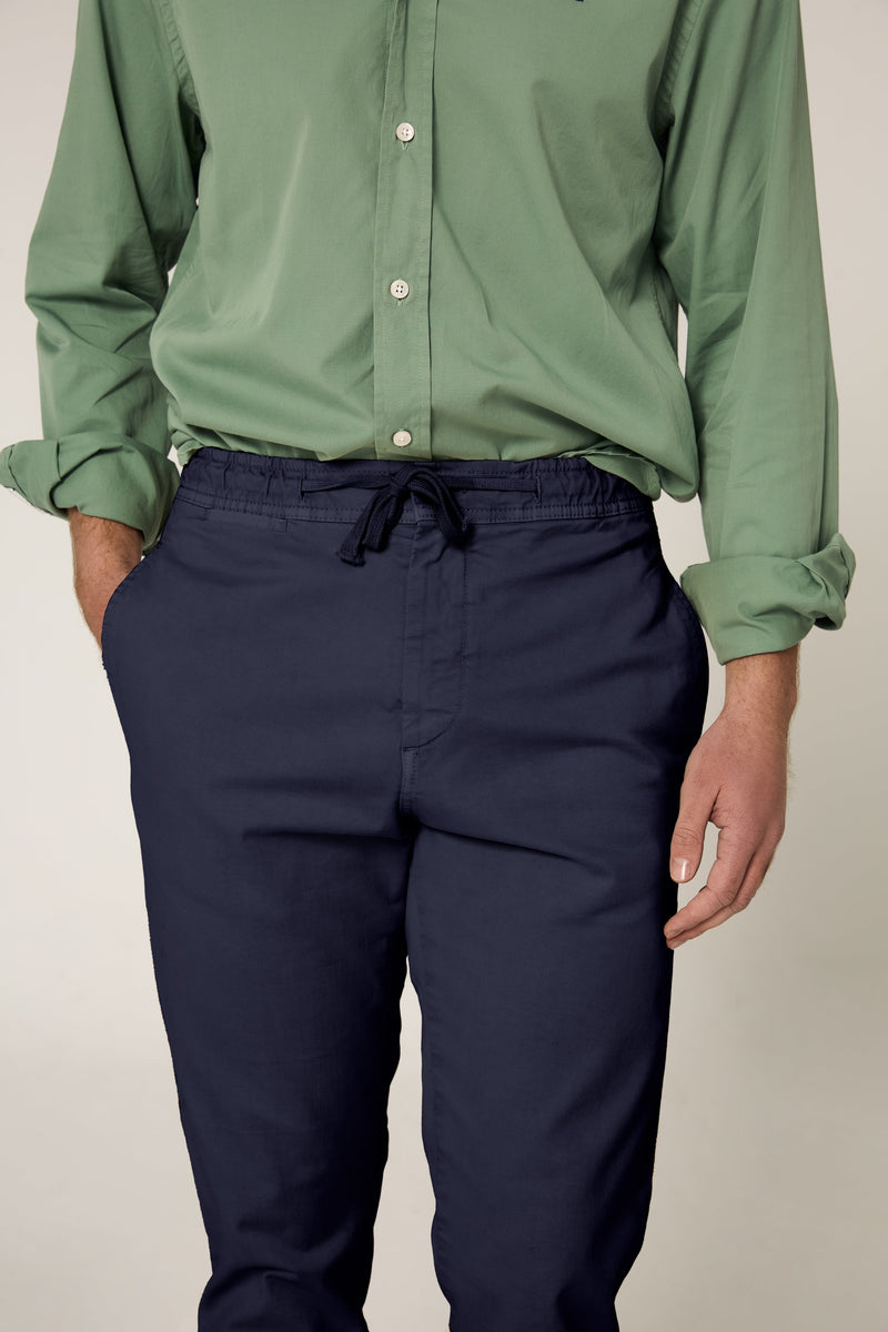 The Chino Jogger Azul Marino-zoom-