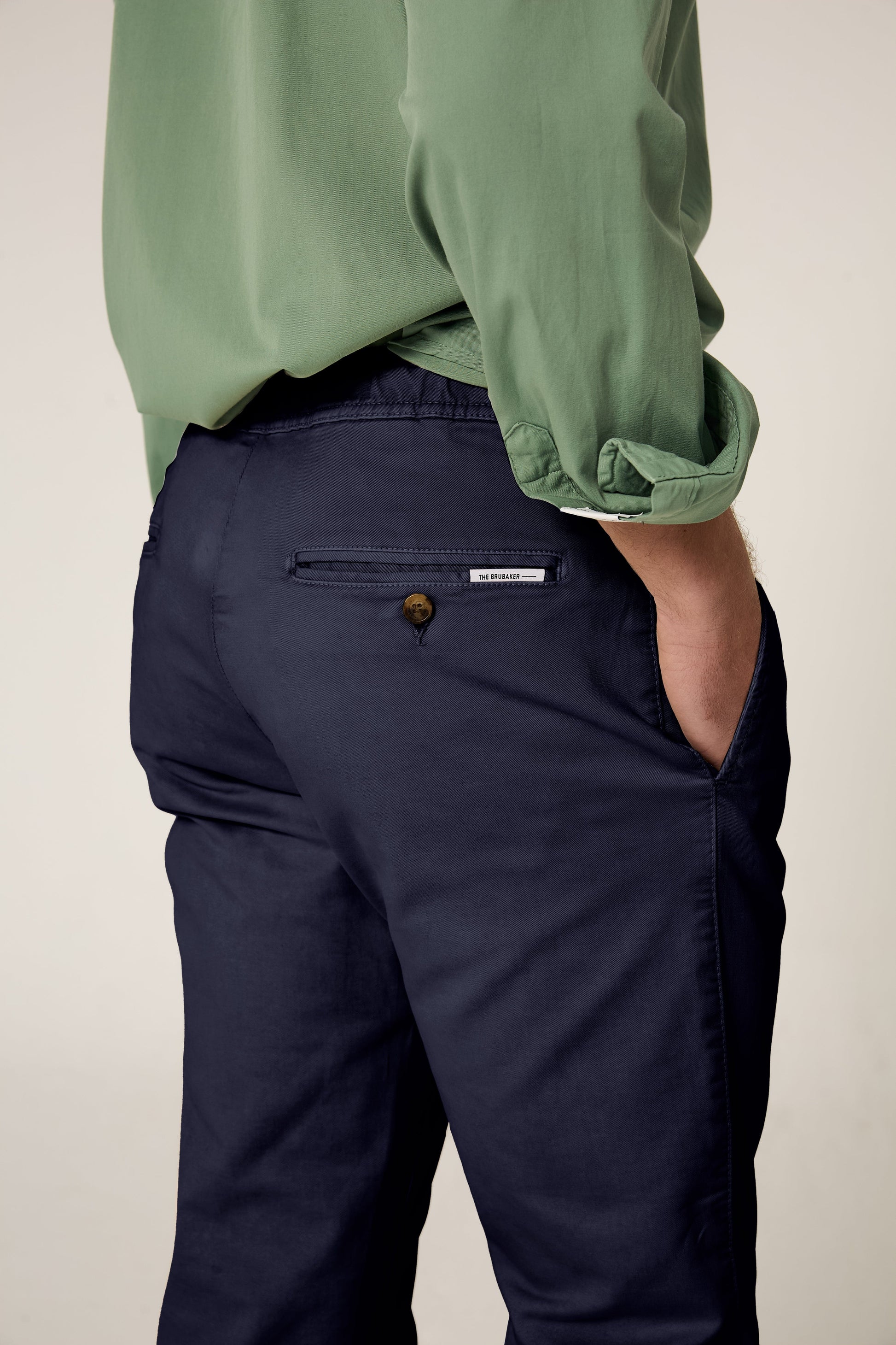 The Chino Jogger Azul Marino-4