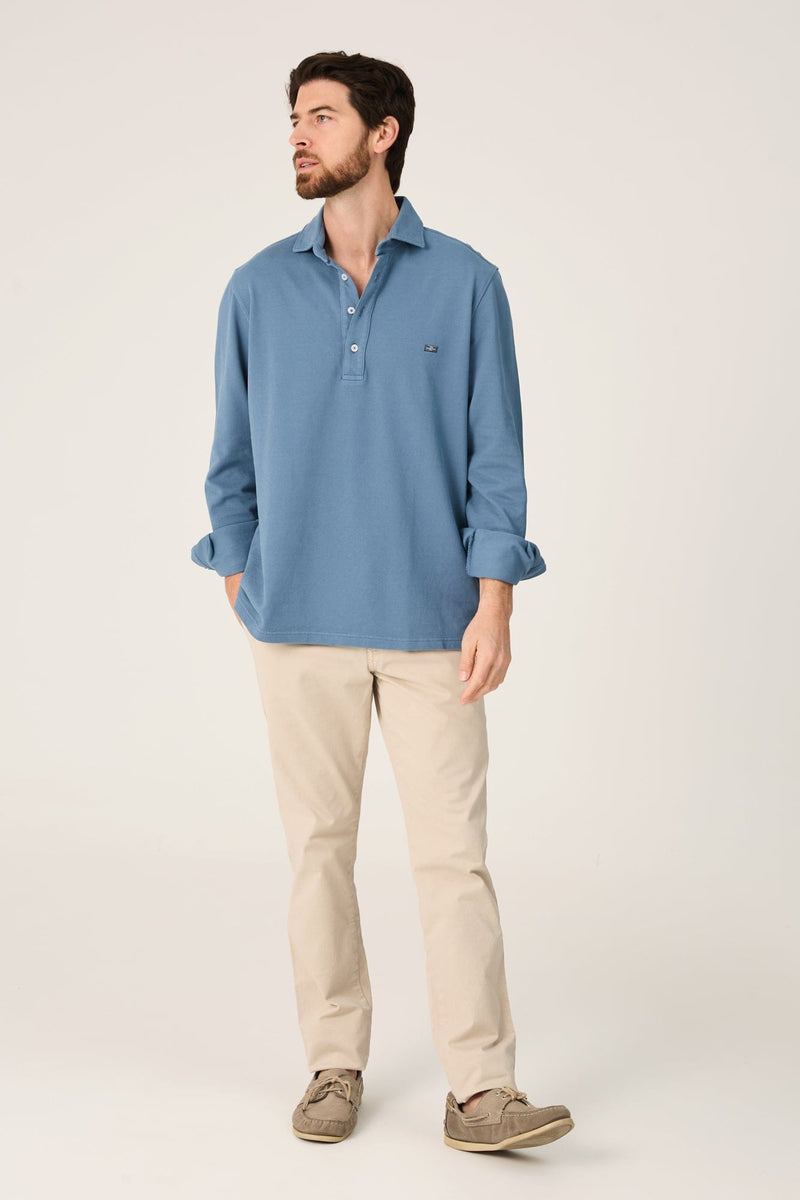The Cotton Polera Azul Castro-zoom-