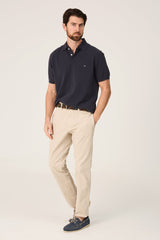 The Cotton Polo Azul Marino