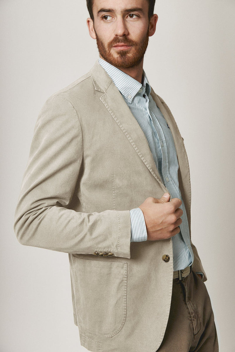 The Gabardina Beige Alhamilla-zoom-