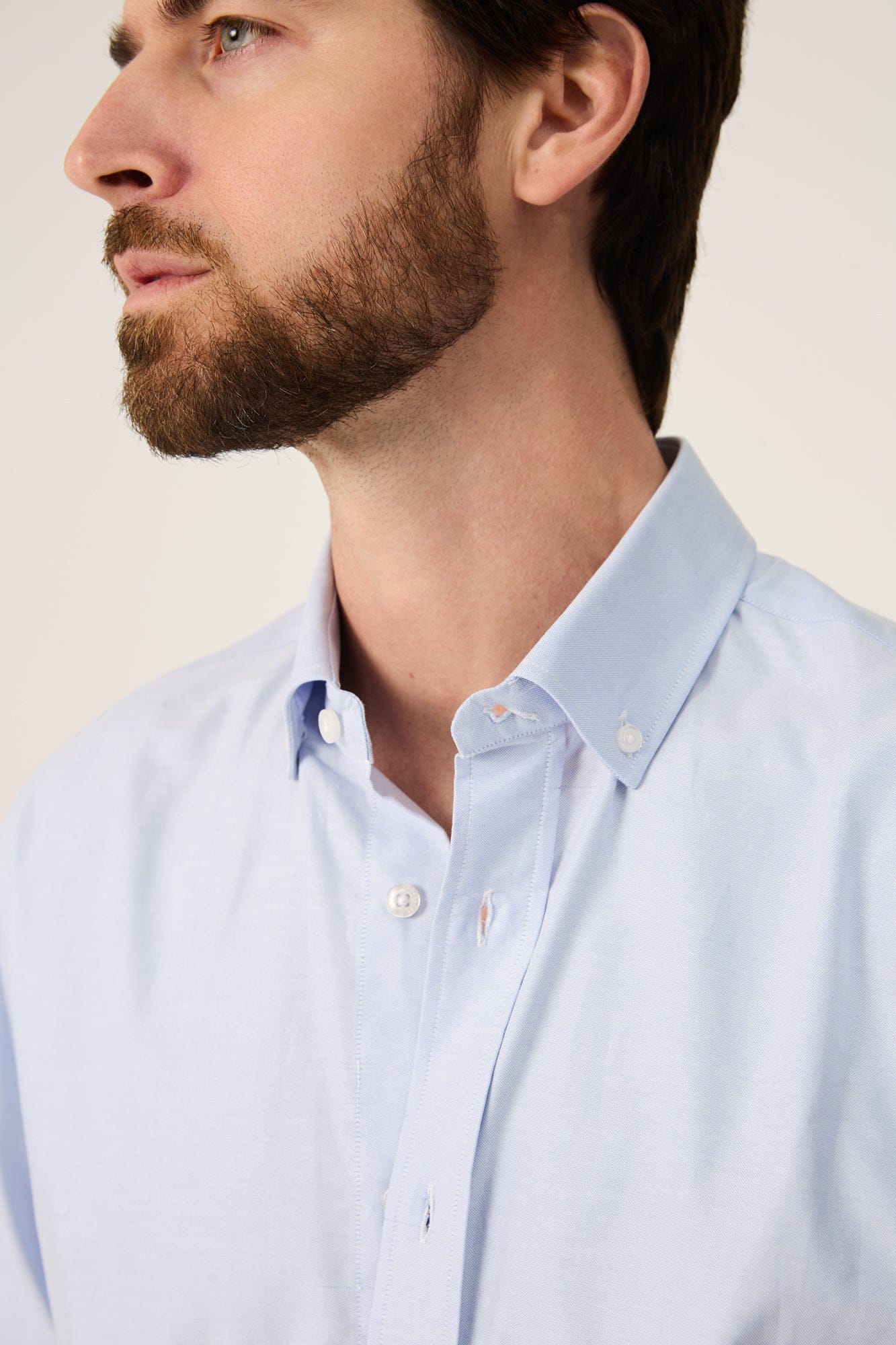 The Oxford Azul Button Down
