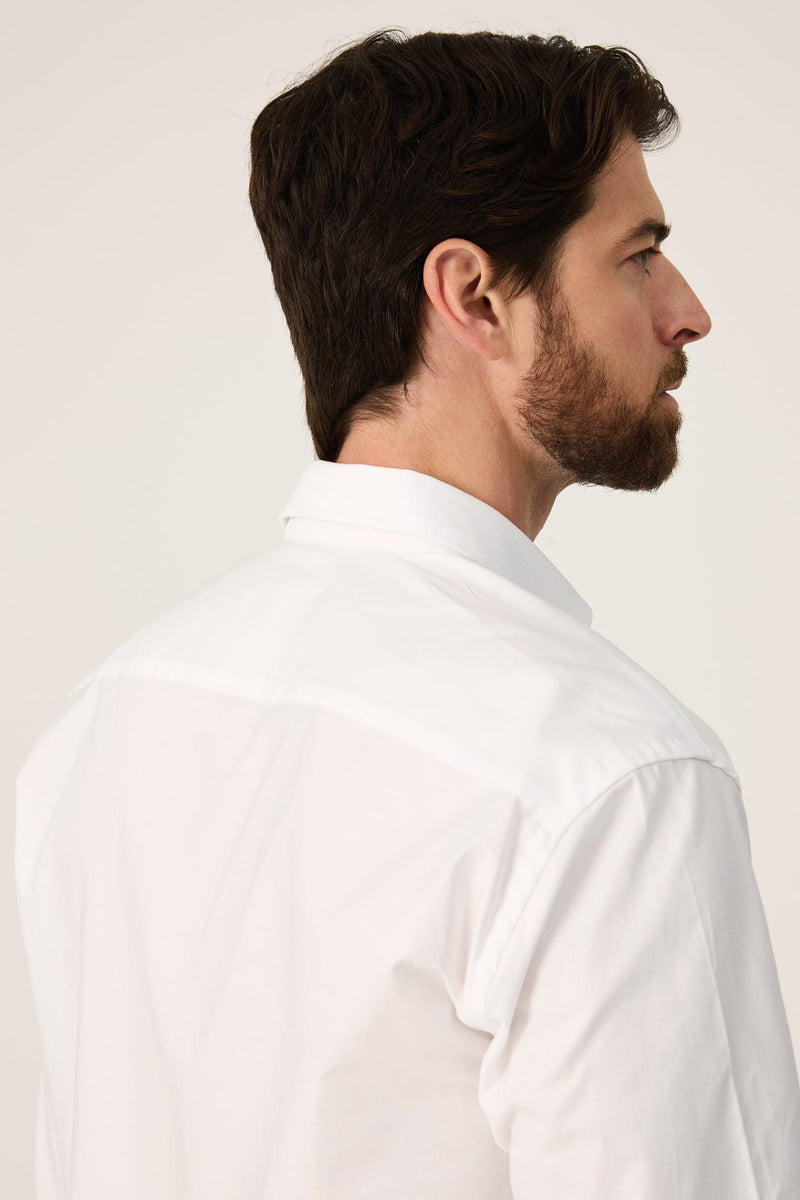 The Oxford Blanco Button Down-zoom-