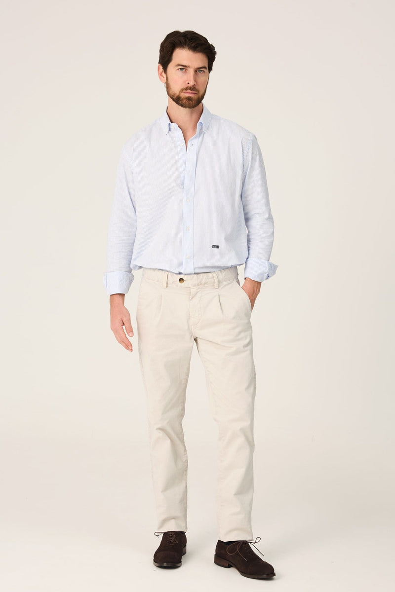 The Oxford Raya Azul Claro Button Down-zoom-