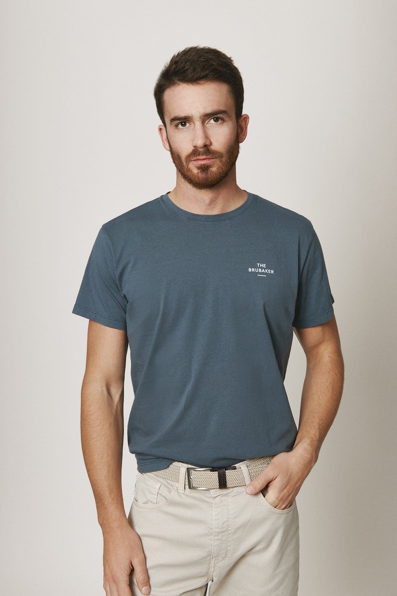 The Cotton T Shirt Azul Tenerife-1