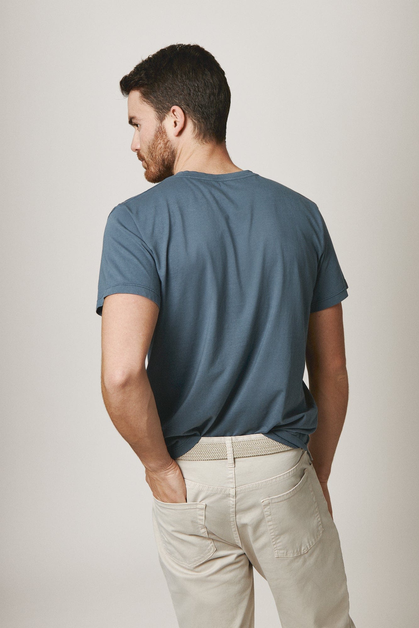 The Cotton T Shirt Azul Tenerife-4