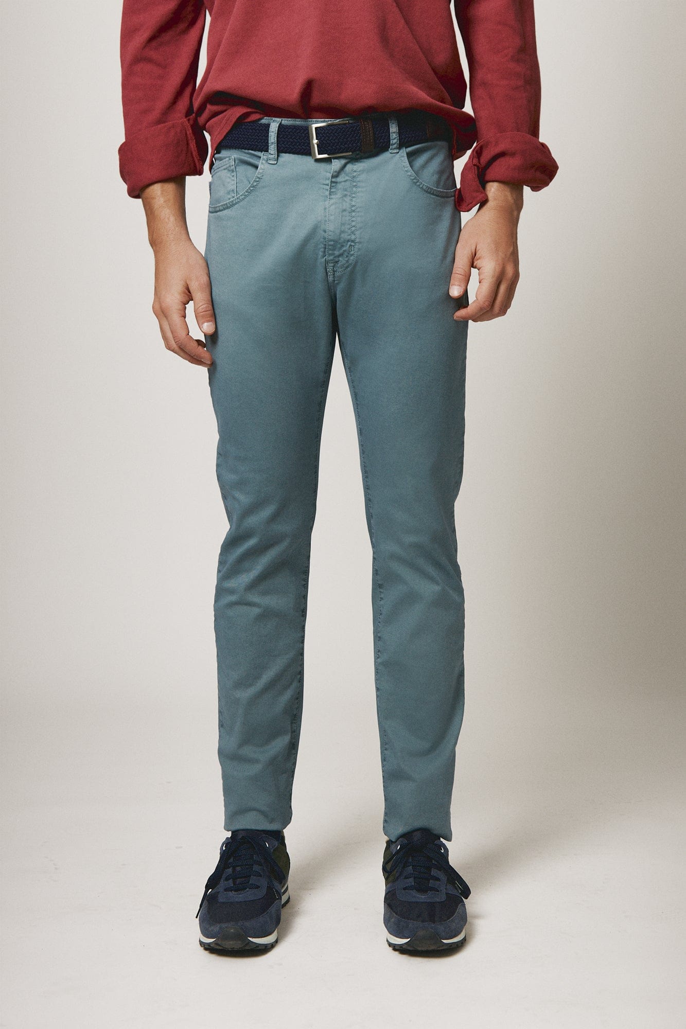 The 5 Pocket Verde Comillas-1