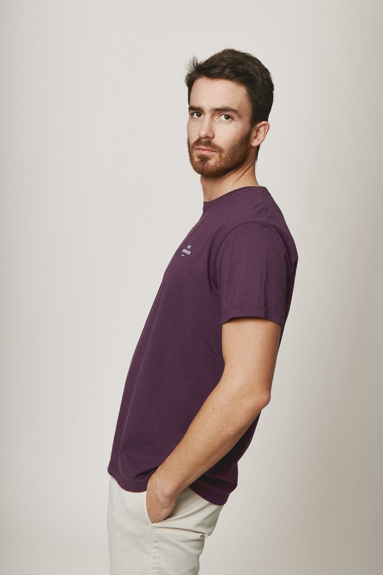 The Cotton T Shirt Morado Llanes-3
