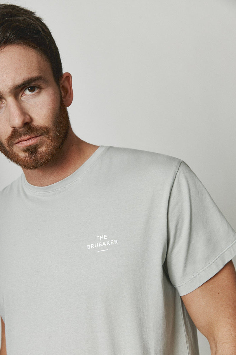 The Cotton T Shirt Gris Lugo-zoom-