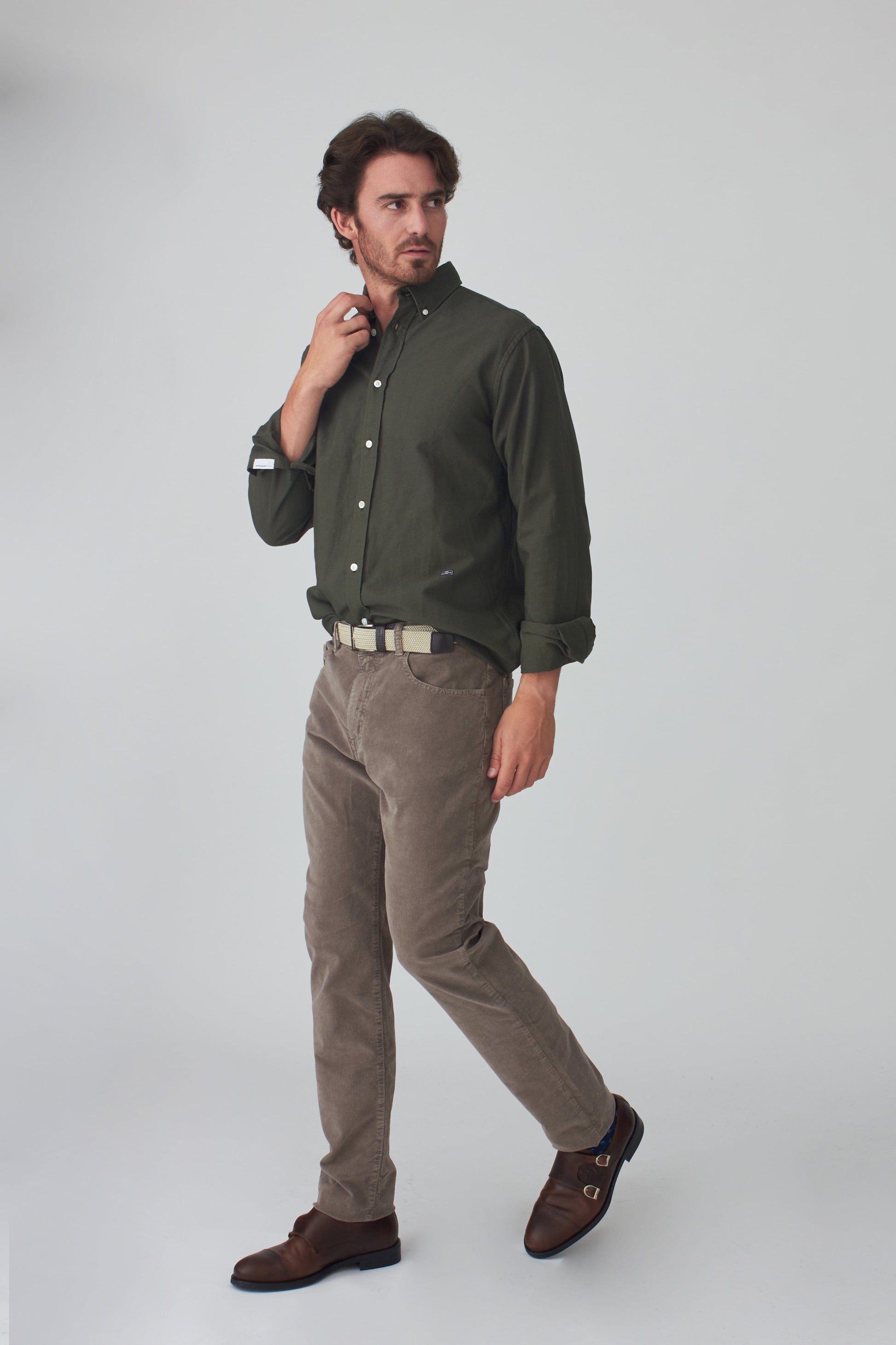 The Oxford Casual Verde Oscuro-2