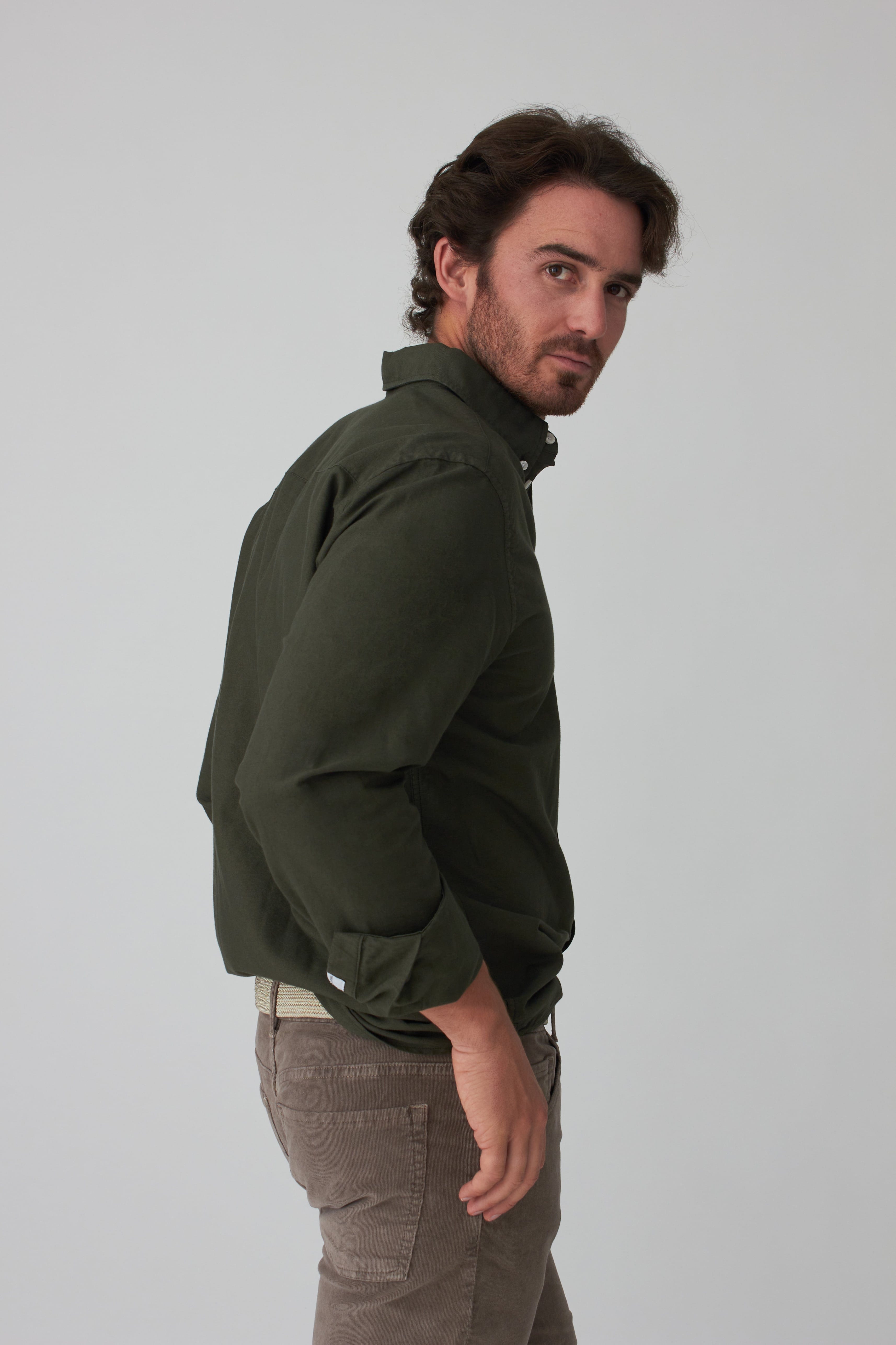 The Oxford Casual Verde Oscuro-zoom-3