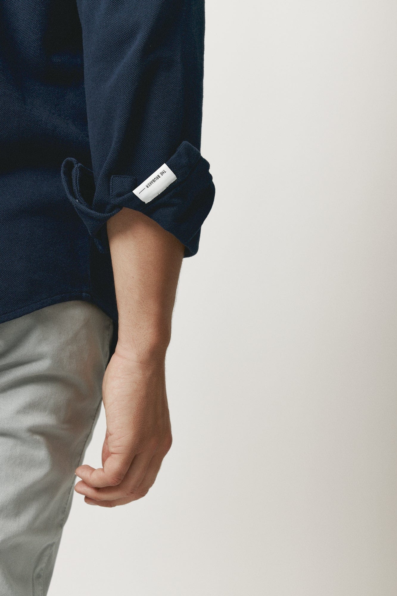 The Cotton Camisa Azul Marino-zoom-4