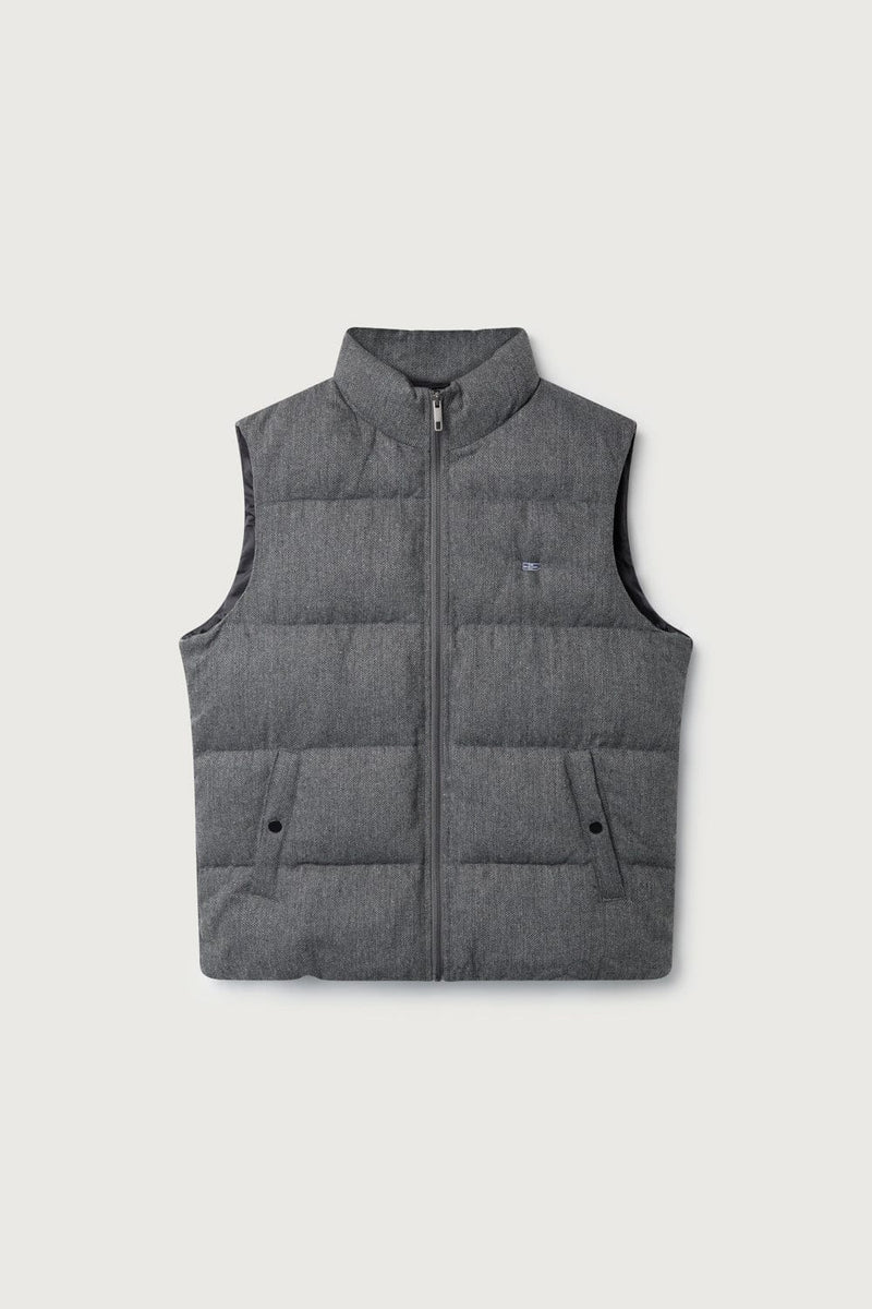 The Chaleco Espiga Gris-zoom-