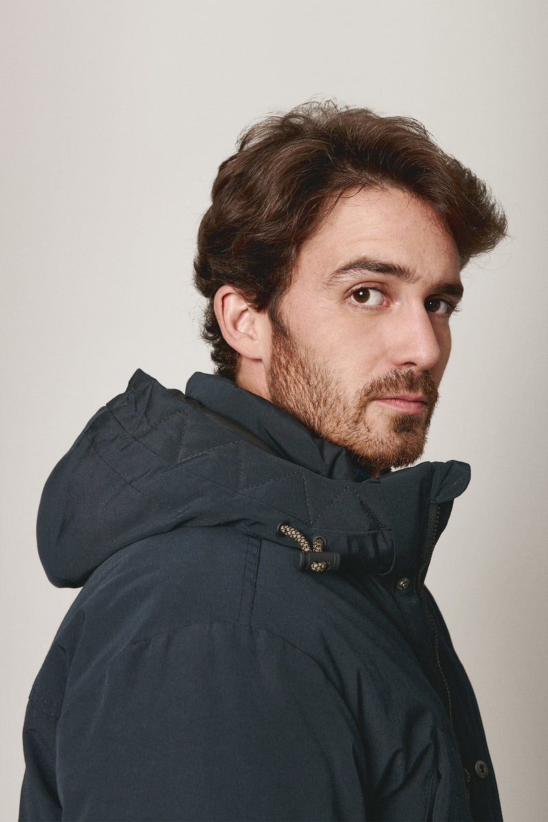 The Parka Azul Marino Bilbao-zoom-