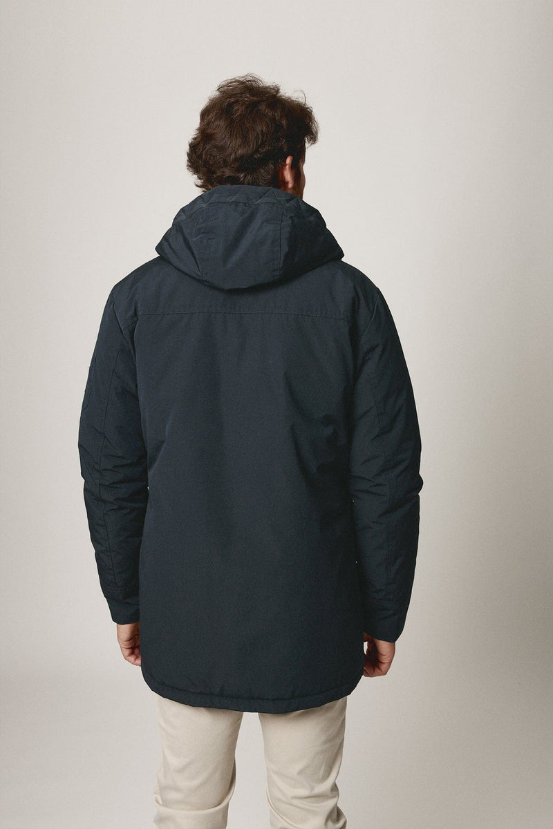 The Parka Azul Marino Bilbao-zoom-