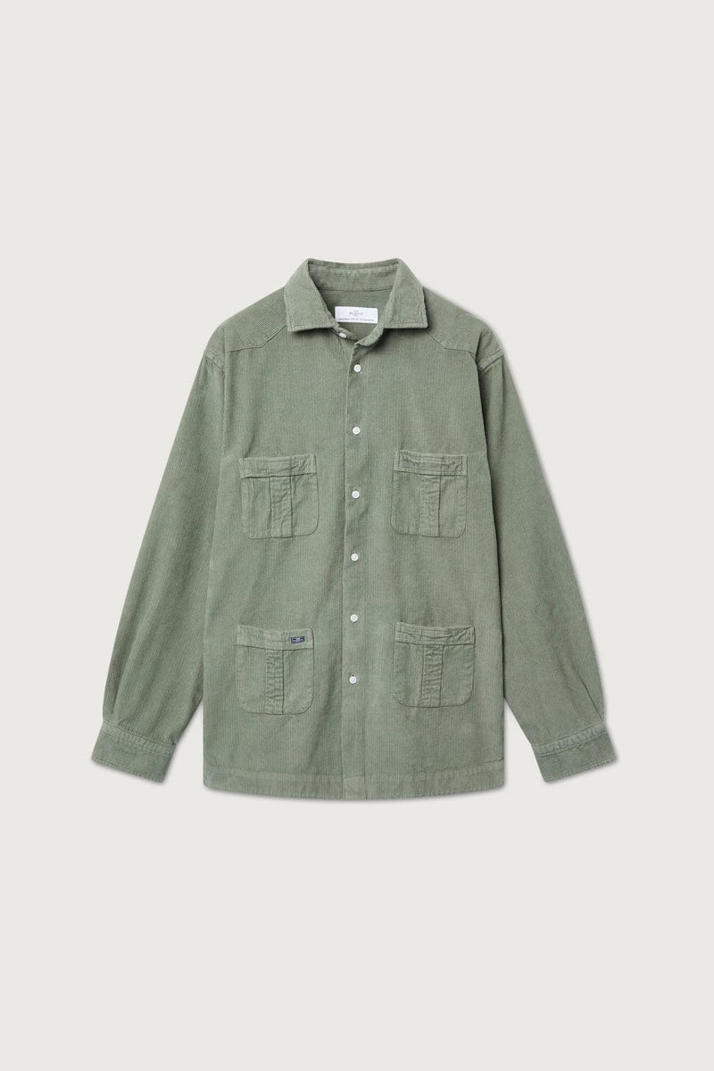 The Sobrecamisa Pana Verde Musgo-zoom-