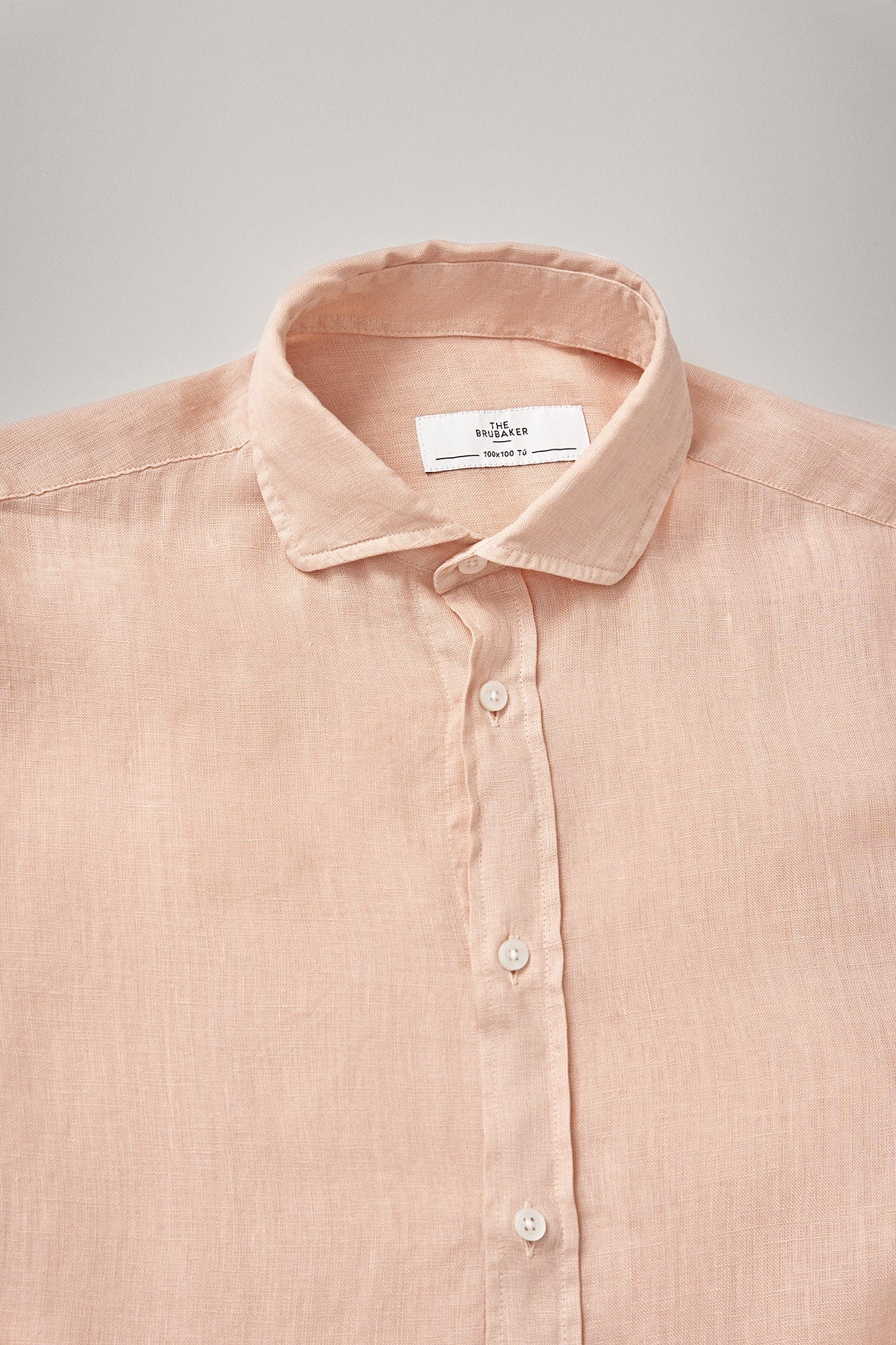 The Lino Camisa Rosa León-4