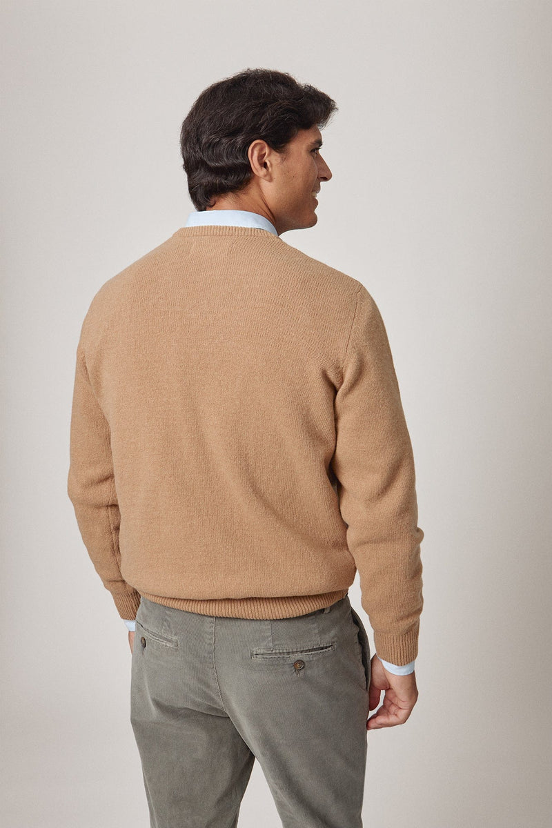 The Lambswool Pico Camel Ronda-zoom-