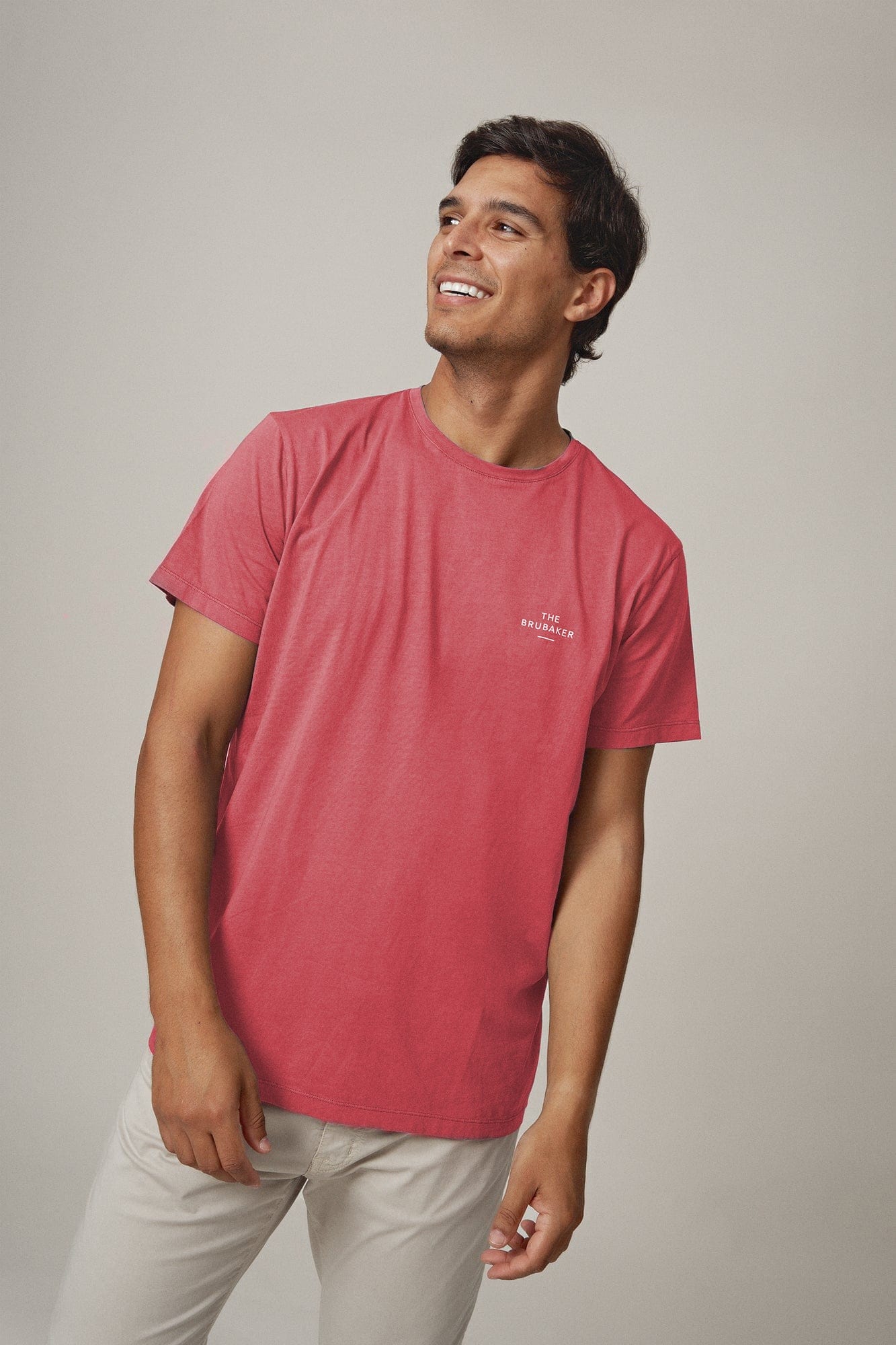 The Cotton T Shirt Rosa Marbella-1