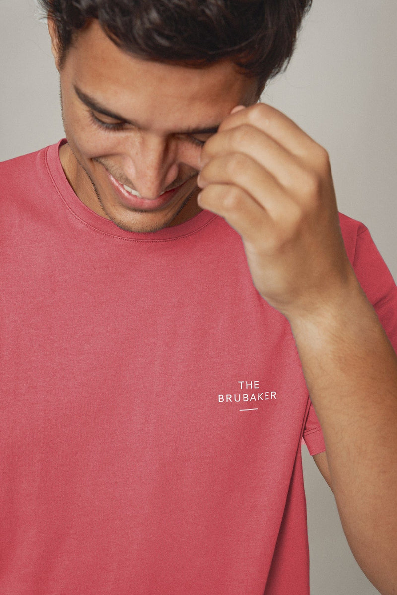 The Cotton T Shirt Rosa Marbella-zoom-