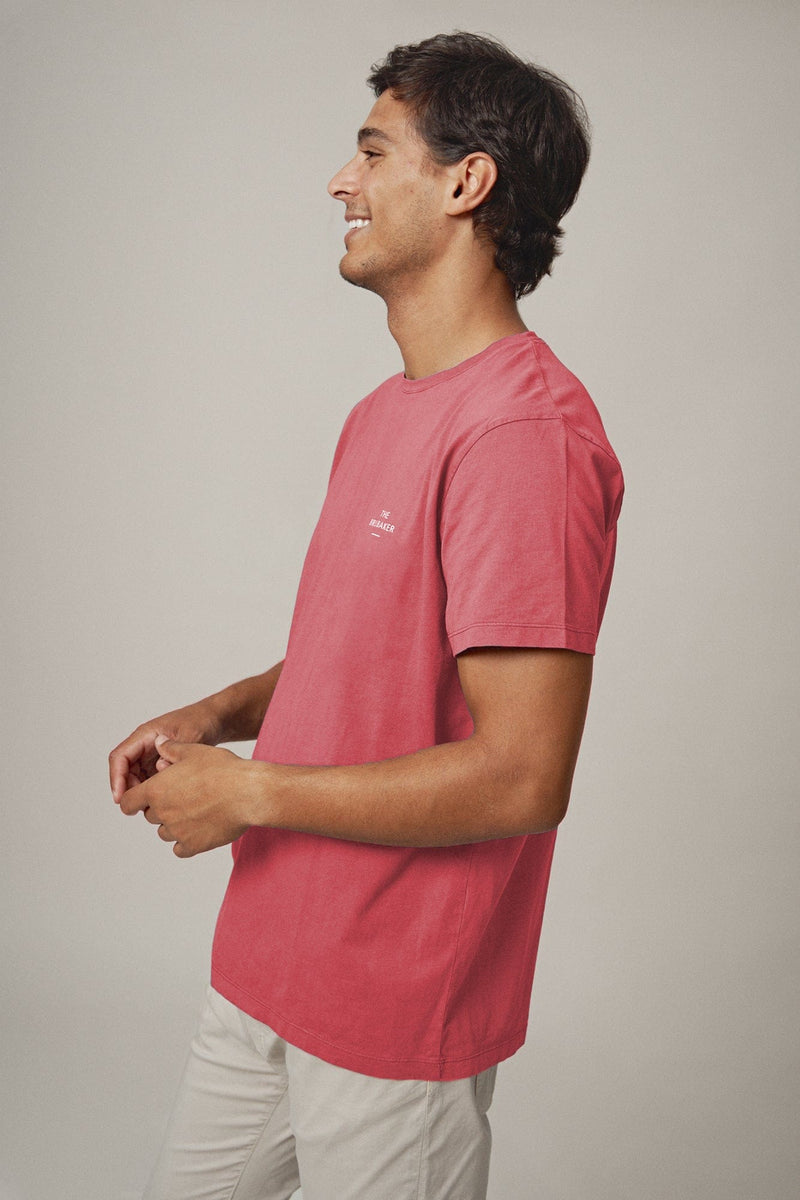 The Cotton T Shirt Rosa Marbella-zoom-