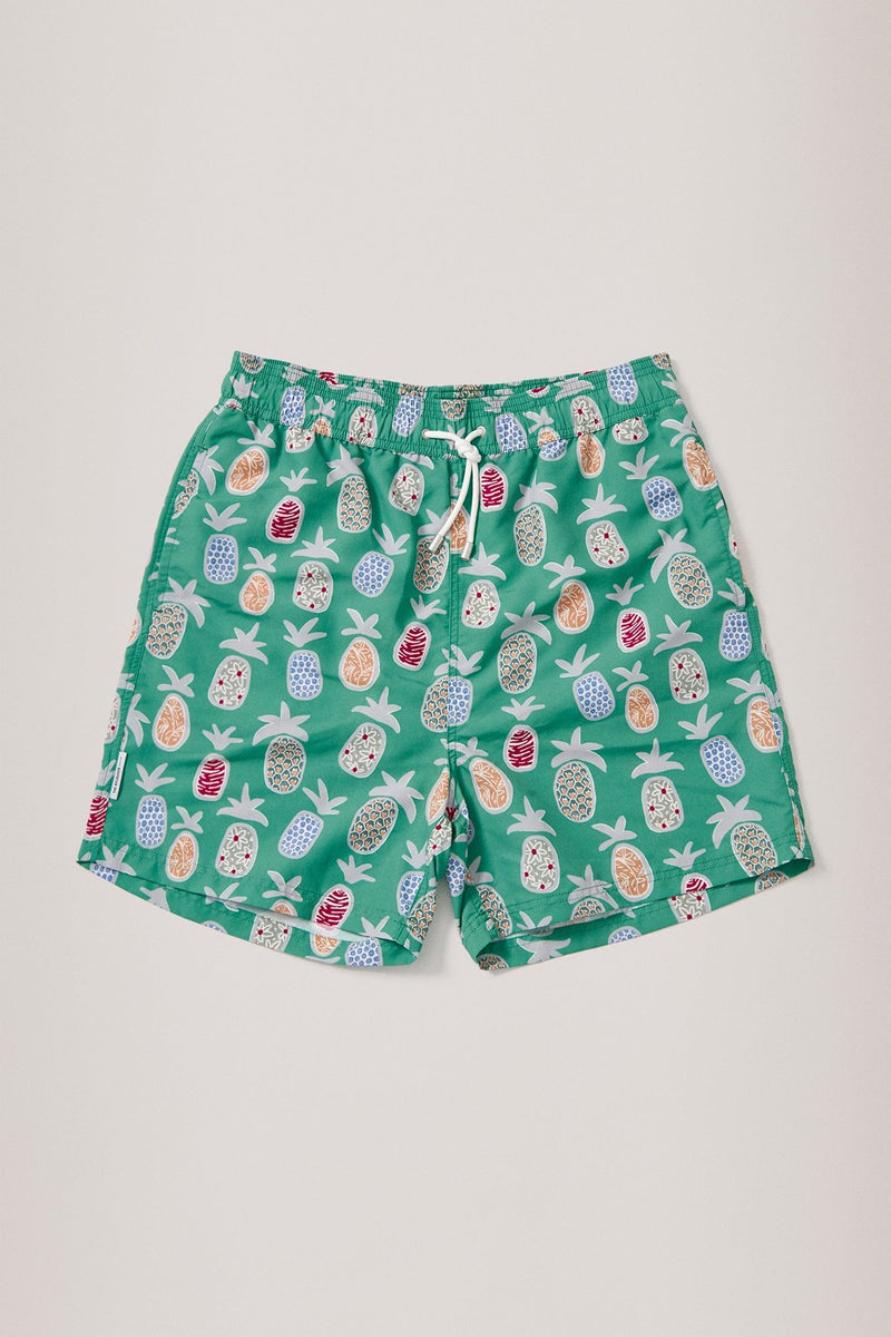 The Swim Piñas Multicolor Fondo Verde-zoom-